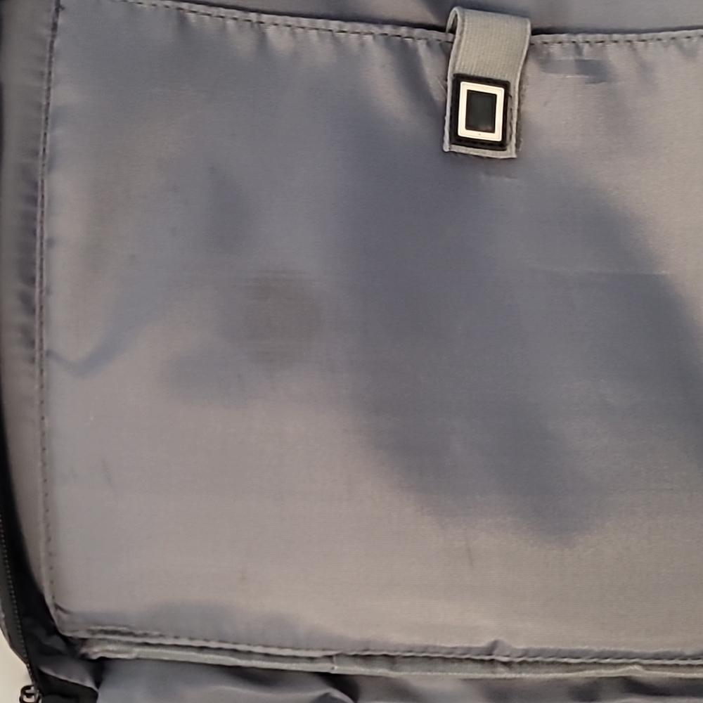 ECO STYLE Black Top Load Checkpoint Laptop Bag - Picture 3 of 6